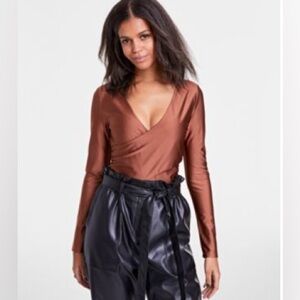 New Bar III women’s crossover bodysuit